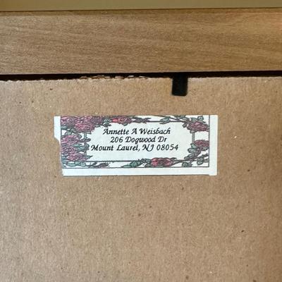 LOT 10: 2 Signed Water Color Paintings by Local Artist Annette Weisbach