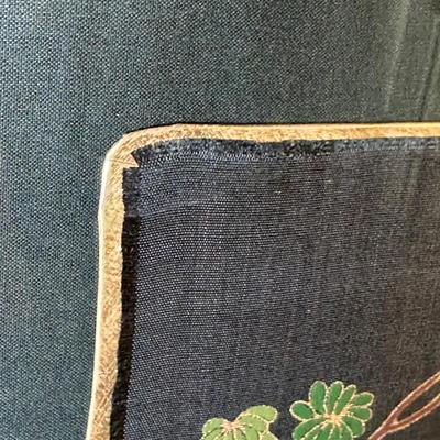 LOT 11: Vintage Hand Painted Thai Goddess and Dragon Mongkut On Silk