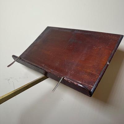 LOT 17: Antique Cast Iron Reading Table/Music Stand