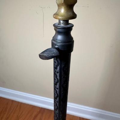 LOT 17: Antique Cast Iron Reading Table/Music Stand