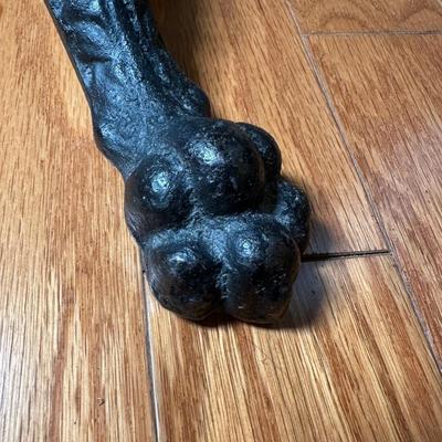 LOT 17: Antique Cast Iron Reading Table/Music Stand