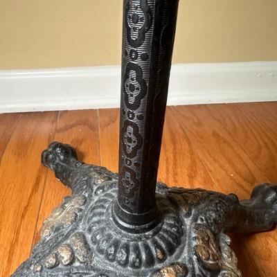 LOT 17: Antique Cast Iron Reading Table/Music Stand