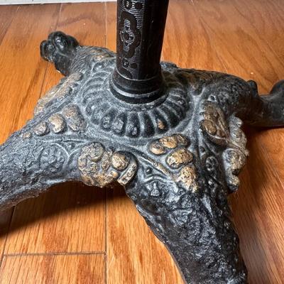 LOT 17: Antique Cast Iron Reading Table/Music Stand