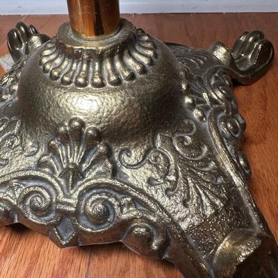LOT 18: Antique Brass Music Stand
