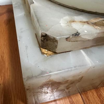 LOT 20: Vintage Marble Pedestal