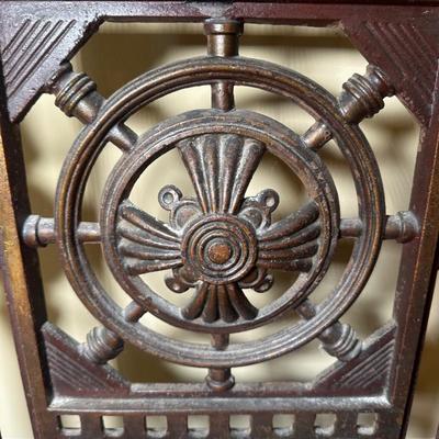 LOT 25: Antique Cast Iron Umbrella Stand