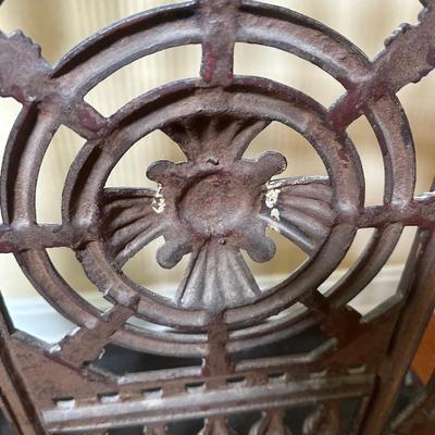 LOT 25: Antique Cast Iron Umbrella Stand