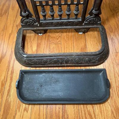 LOT 25: Antique Cast Iron Umbrella Stand