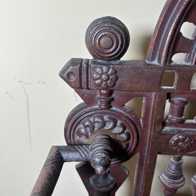 LOT 25: Antique Cast Iron Umbrella Stand