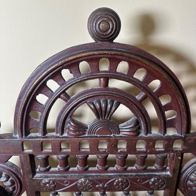 LOT 25: Antique Cast Iron Umbrella Stand