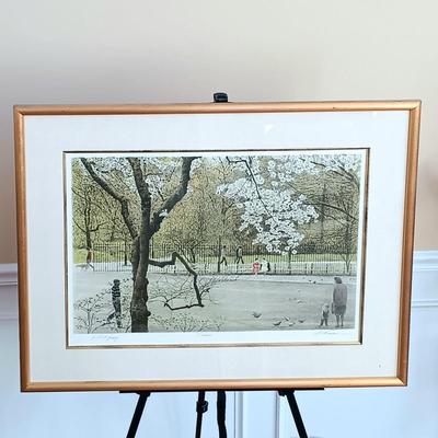 LOT 29: Harold Altman (American b 1924) Artist Proof Lithograph "Jessie" Signed