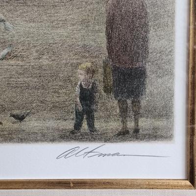 LOT 29: Harold Altman (American b 1924) Artist Proof Lithograph "Jessie" Signed