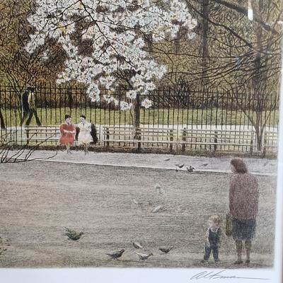 LOT 29: Harold Altman (American b 1924) Artist Proof Lithograph "Jessie" Signed