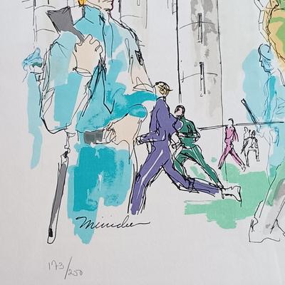 LOT 30: Leroy Neiman "Olympic Village" Serigraph Signed and Numbered