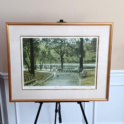 LOT 31: Harold Altman "Jessie 1986" Lithograph Signed & Numbered