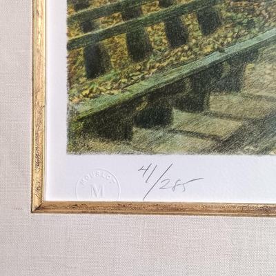 LOT 31: Harold Altman "Jessie 1986" Lithograph Signed & Numbered