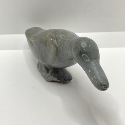 LOT 64: Pair of Carved Inuit Sculptures and Canadian Eskimo Art Book