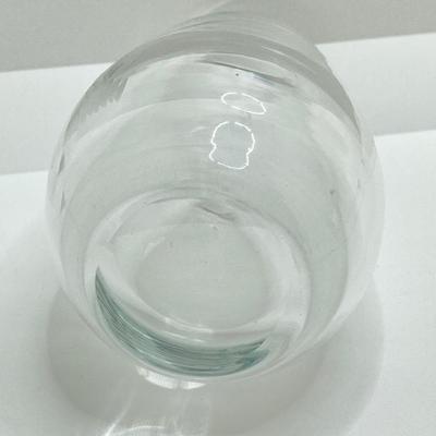 LOT 70: Collection of Vintage Hat Pins and Etched Crystal Vase