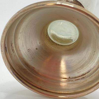 LOT 72: Collection of Beautiful Vintage Hat Pins along with a Sterling & Crystal Bud Vase