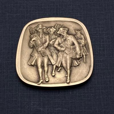 LOT 76: Justice Louis D. Brandeis Bronze Token Medal and Gershom Seixas Bronze Token Medal
