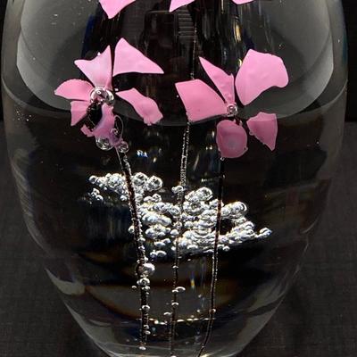 LOT 80: Pair of Vintage Signed Daum France Handblown Art Glass Paperweights