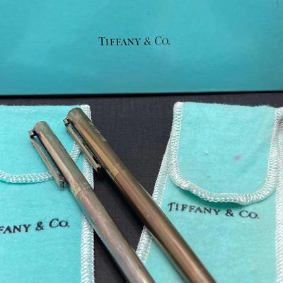 LOT 81: Vintage Tiffany & Co. Pen and Pencil Set in Box