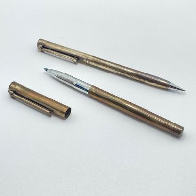 LOT 81: Vintage Tiffany & Co. Pen and Pencil Set in Box