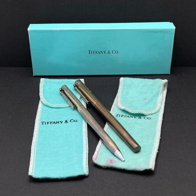 LOT 81: Vintage Tiffany & Co. Pen and Pencil Set in Box