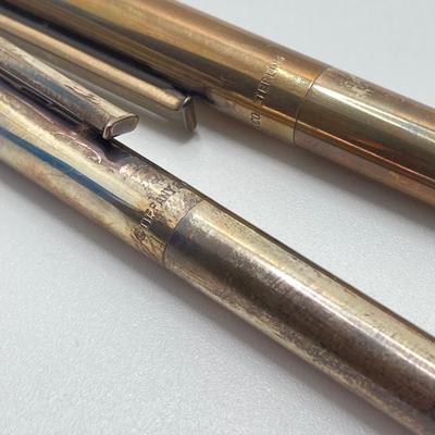LOT 81: Vintage Tiffany & Co. Pen and Pencil Set in Box