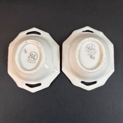 LOT 105: Vintage Bronze Bust of Woman, Royal Copenhagen Candle Sticks, Royal Doulton, Royal Crown Derby