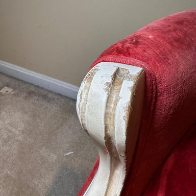 LOT 110: Beautiful Vintage French Louis XV Style Armchairs