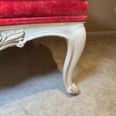 LOT 110: Beautiful Vintage French Louis XV Style Armchairs