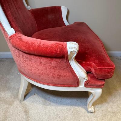 LOT 110: Beautiful Vintage French Louis XV Style Armchairs