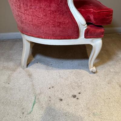 LOT 110: Beautiful Vintage French Louis XV Style Armchairs