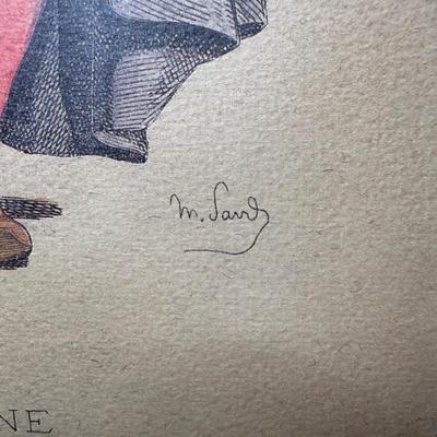 LOT 111: Four Framed Commedia Dell'Arte Figures