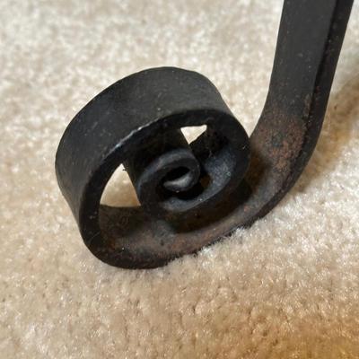 LOT 114: Vintage Asian Planters w/ Wrought Iron Plant Stand