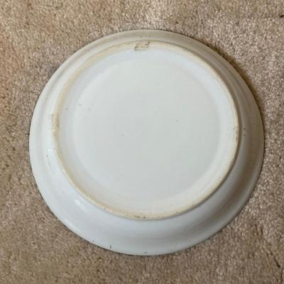 LOT 114: Vintage Asian Planters w/ Wrought Iron Plant Stand