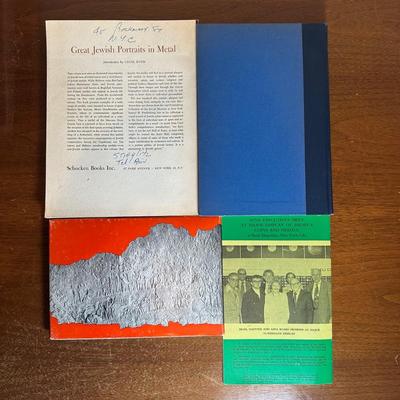 LOT 116: Books Of Jewish Medals, Treasures & More