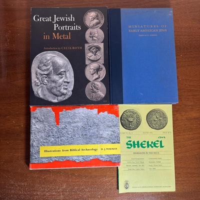 LOT 116: Books Of Jewish Medals, Treasures & More