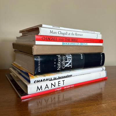 LOT 122: Chagall and The Bible, Manet, Biographies In Bronze & More