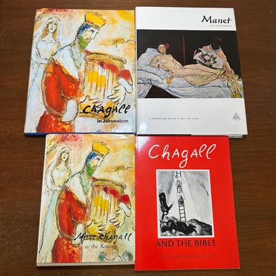 LOT 122: Chagall and The Bible, Manet, Biographies In Bronze & More