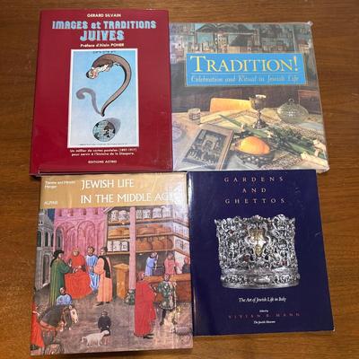 LOT 123: Books Of Jewish Culture, Art & Tradition