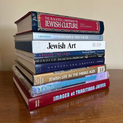 LOT 123: Books Of Jewish Culture, Art & Tradition