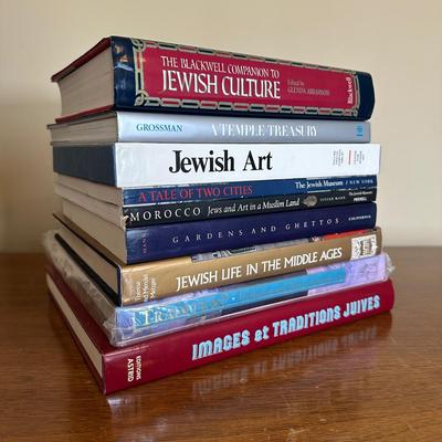 LOT 123: Books Of Jewish Culture, Art & Tradition
