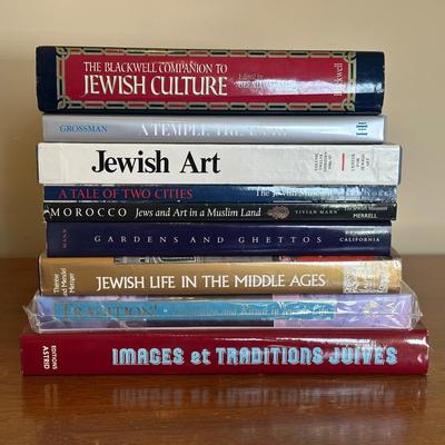 LOT 123: Books Of Jewish Culture, Art & Tradition