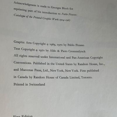 LOT 124: Picasso 347 Volumes 1 & 2