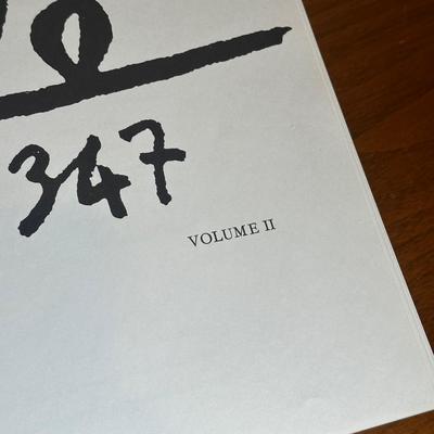LOT 124: Picasso 347 Volumes 1 & 2