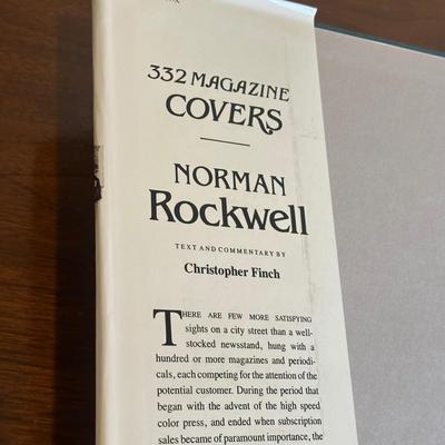 LOT 125: Norman Rockwell Artist & Illustrator/332 Magazine Covers Books