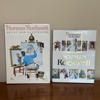LOT 125: Norman Rockwell Artist & Illustrator/332 Magazine Covers Books