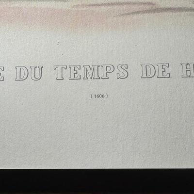 LOT 127: Vintage Costume Prints of French Fashion of the 16th & 18th Century, Framed Betty Bonnet's College Sister Paper Dolls...